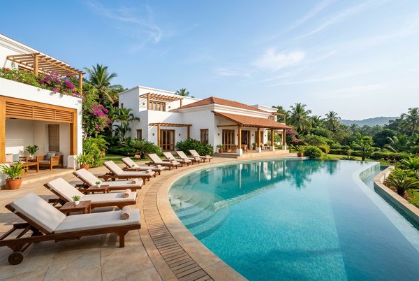 Indigo - modern 1 bhk w/pool & game zone